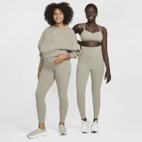 Nike Zenvy (M) жіноча Gentle-Support З високою талією 7/8 лосіни з кишенями(Maternity) колір зелений