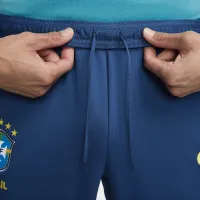 Brazil Strike мужские Nike Dri-FIT Soccer Knit Pants синий