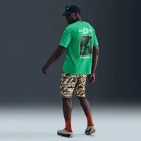 Nike ACG мужские футболка цвет зеленый