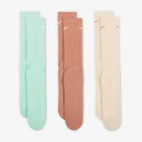 Nike Everyday Plus Cushioned тренувальні Crew шкарпетки (3 пар) різнокольорові