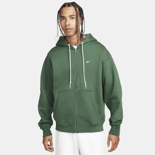 Nike Solo Swoosh чоловічі Full-Zip Толстовка з капюшоном колір зелений