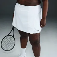 Nike Victory женская Dri-FIT Straight Tennis юбка (большие размеры) цвет белый