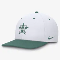 Houston Astros Bicoastal 2-Tone Pro мужские Nike Dri-FIT MLB Adjustable Hat цвет белый