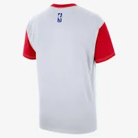 Philadelphia 76ers Courtside City Edition чоловічі Nike NBA футболка колір білий