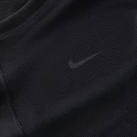 Nike One Fitted Rib женская Dri-FIT Short-Sleeve Cropped Top цвет черный