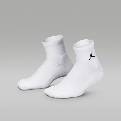 Nike Jordan Everyday Essentials Big детские Ankle носки (6 пары) цвет белый