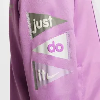 Nike Dri-FIT E1D1 Little дитячі Tracksuit колір фіолетовий