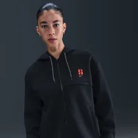 Nike Sabrina Dri-FIT Loose Full-Zip баскетбольные Толстовка с капюшоном цвет черный