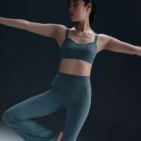 Nike Zenvy жіноча З високою талією Flaколір червоний лосіни блакитний