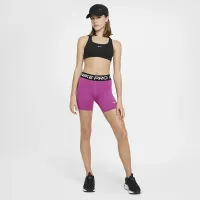 Nike Pro Big детские (Girls') шорты цвет фиолетовый
