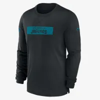 Jacksonville Jaguars Sideline Player Team Issue Men’s Nike Dri-FIT Long-Sleeve Top цвет черный