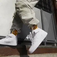 Nike Air Force 1 Mid '07 чоловічі Кросівки колір білий