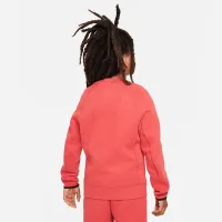 Nike Sportswear Tech Fleece Big дитячі (для хлопчиків) світшот колір червоний
