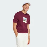 Футболка adidas Sportswear All Day I Dream About... Graphic IS9045 - бордова