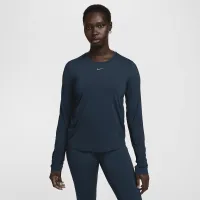 Nike One Classic женская Dri-FIT Long-Sleeve Top синий