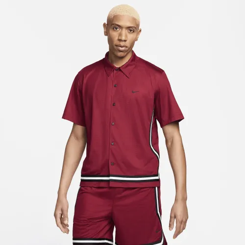 Nike DNA Crossover чоловічі Dri-FIT Short-Sleeve баскетбольні Top колір червоний