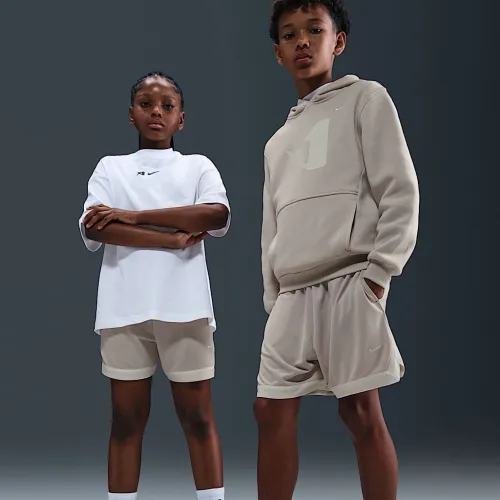 Nike A'ja Wilson Big детские Dri-FIT баскетбольные шорты цвет серый