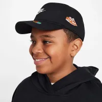 Nike Little дитячі Patch Toss Club Cap колір чорний