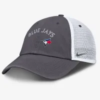 Toronto блакитний Jays Wordmark Club чоловічі Nike MLB Trucker Adjustable Hat колір сірий