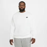 Nike Sportswear Club Fleece мужские Crew цвет белый