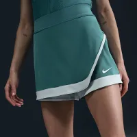 NikeCourt Slam женская Dri-FIT Tennis Skort цвет зеленый