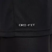 Nike Swim Hydroguard Big дитячі (для хлопчиків) Dri-FIT Short-Sleeve Top колір чорний