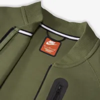 Nike Sportswear Tech Fleece мужские Bomber Куртка цвет зеленый