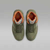 Nike Jordan 5 Retro Little дитячі Кросівки колір зелений