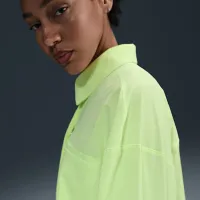 Nike 24.7 PerfectStretch жіноча Dri-FIT оверсайз Long-Sleeve Shirt Yellow