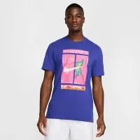 NikeCourt чоловічі Dri-FIT Tennis футболка колір фіолетовий