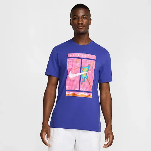 NikeCourt чоловічі Dri-FIT Tennis футболка колір фіолетовий