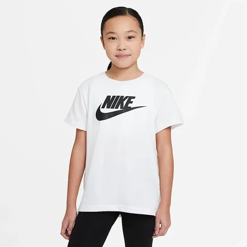 Nike Sportswear Big дитячі футболка колір білий