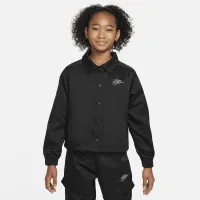 Nike Sportswear Big детские (Girls') Куртка цвет черный