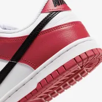 Nike Dunk Low Big детские Кроссовки цвет красный