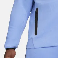 Nike Sportswear Tech Fleece Windrunner чоловічі Full-Zip Толстовка з капюшоном блакитний