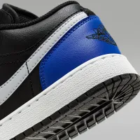 Nike Air Jordan 1 Low Big детские Кроссовки цвет черный