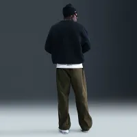 Nike Tech мужские Open-Hem Woven Pants цвет зеленый