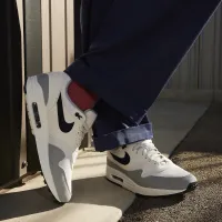Nike Air Max 1 мужские Кроссовки цвет серый