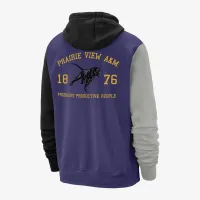 Prairie View A&M Club Fleece чоловічі Nike College Толстовка з капюшоном колір фіолетовий