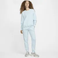 Nike Sportswear Phoenix Fleece женская оверсайз Crew-Neck свитшот синий