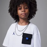 Nike Jordan Big детские Flight Utility Top цвет белый