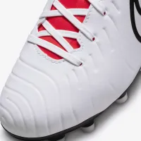 Nike Jr. Tiempo Legend 10 Club Little/Big детские Multi-Ground Low-Top футбольные бутсы цвет белый