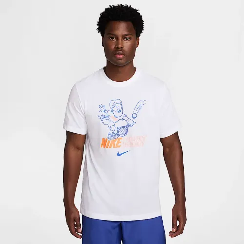 NikeCourt чоловічі Dri-FIT Tennis футболка колір білий