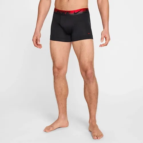 Nike Dri-FIT Essential Micro мужские Trunks (3 пары) цвет серый