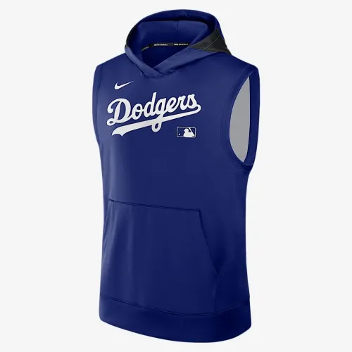 Los Angeles Dodgers Authentic Collection Men’s Nike Dri-FIT MLB Sleeveless Pullover Толстовка з капюшоном блакитний