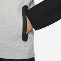 Nike Sportswear Tech Fleece Big детские (для мальчиков) Full-Zip Толстовка с капюшоном цвет серый