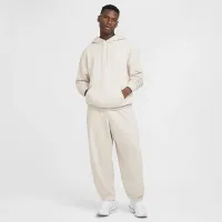Nike Club Fleece мужские оверсайз French Terry Pullover Толстовка с капюшоном цвет коричневый