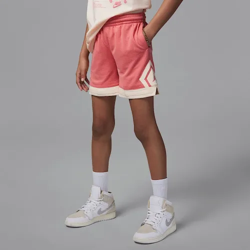 Nike Jordan Big дитячі Dri-FIT MJ Diamond шорти Pink