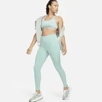 Nike Zenvy жіноча Gentle-Support З високою талією Full-Length лосіни колір зелений