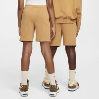 Nike Sportswear Club Fleece Big дитячі French Terry шорти колір коричневий